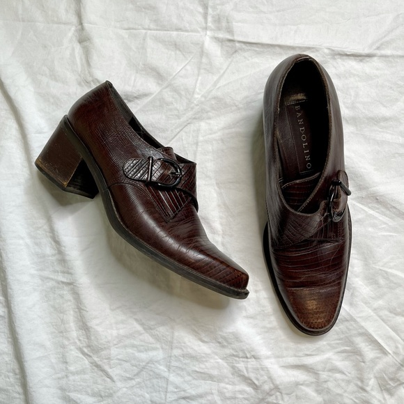 Bandolino Shoes - ❗️SOLD❗️Vintage croc print loafer